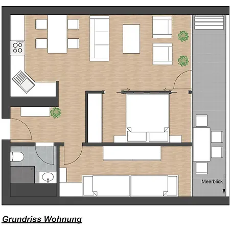 Nordseeblick Nordseeblick 111 Apartment *